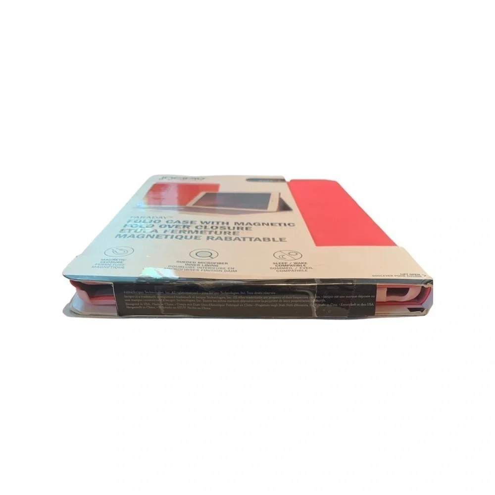 Incipio Pink Faraday Folio Case with Magnetic Closure for iPad Air 2